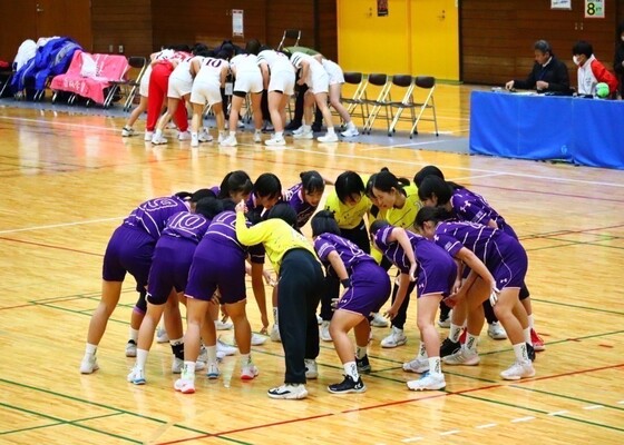 試合前の円陣
