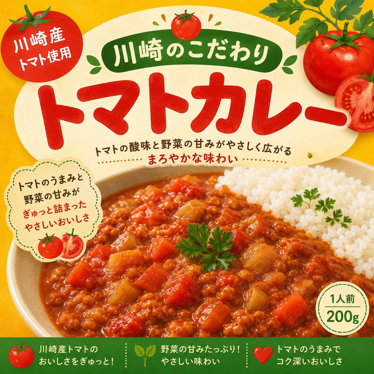 ①お礼のメールをお送り致します。
②レトルトカレー1つ(11月に世田谷区内で開催の文化祭にご招待し、当日にレトルトカレーをお渡しします。)