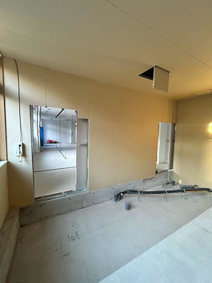 工事の進行状況です。