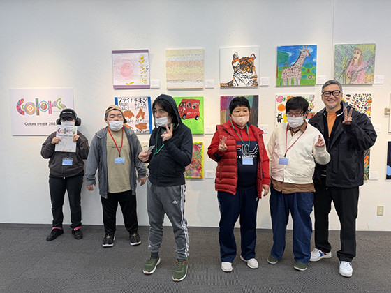 COLORSかわさき展の巡回展をギャラリーで行います！